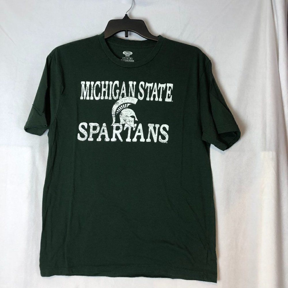 Men's Concept Sports sleepwear Michigan State SPARTANS L t-shirt top.         MT